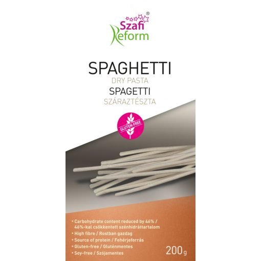Szafi Reform Spagetti - spaghetti száraztészta gluténmentes (200g)  