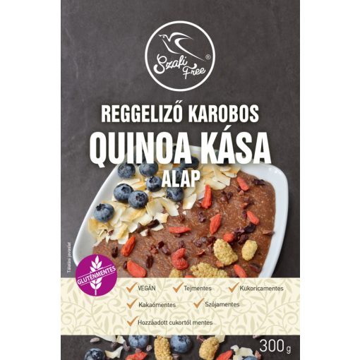 Szafi Free Reggeliző Karobos quinoa kása alap (300g) 