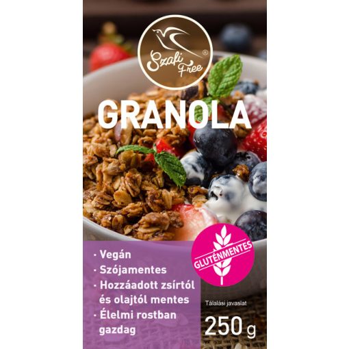 Szafi Free Granola gluténmentes (250g)