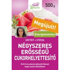   Szafi Reform Paleo négyszeres erősségű édesítő negyedannyi 1:4 (500g)