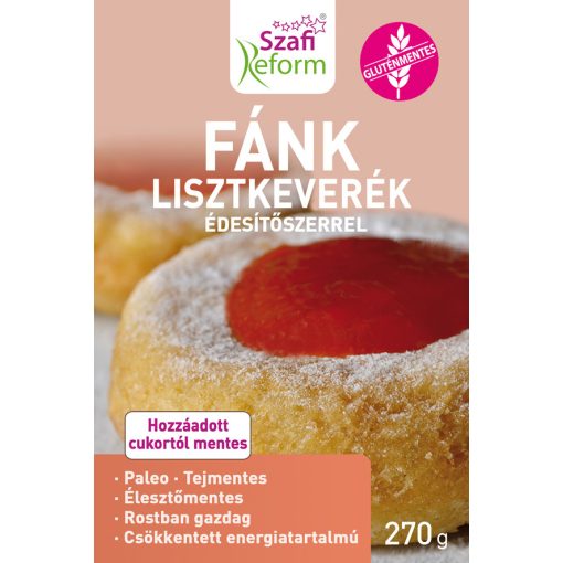 Szafi Reform fánk lisztkeverék édesítőszerrel (270g)
