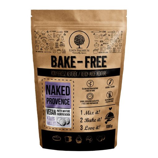 Eden Premium Bake Free Naked Provance fasírt keverék köleses (1000g)