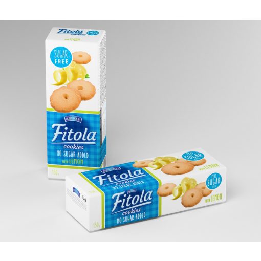 Fitola citromos keksz hozzáadott cukor nélkül (130g)