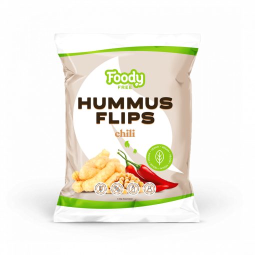 Foody Free hummus flips chili (50g)