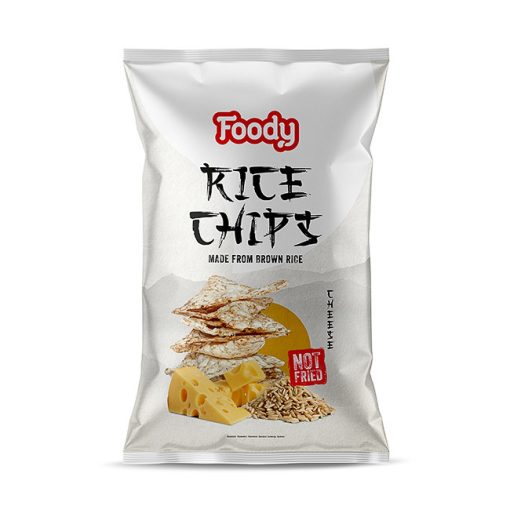 Foody Free rizs chips sajtos (50g)