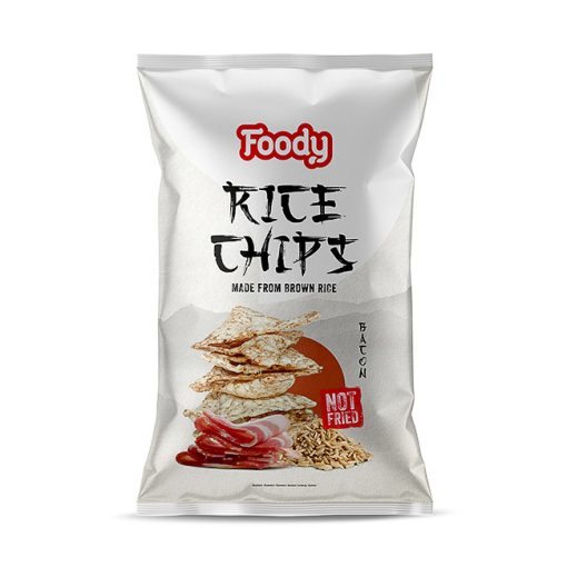 Foody Free rizs chips bacon (50g)