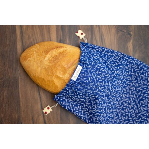 Kézműves kenyereszsák 'Kék'