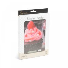 Konyhai mérleg - muffin rózsaszín