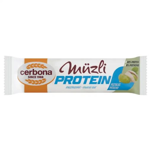 Cerbona Sport protein pisztáciás müzliszelet 20g