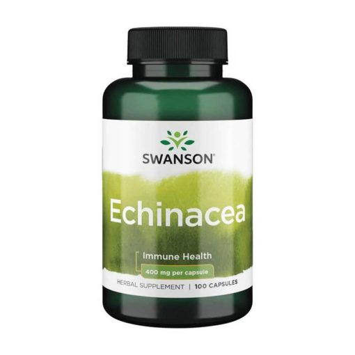 Swanson ECHINACEA (Bíbor kasvirág) 400mg 100 kapszula