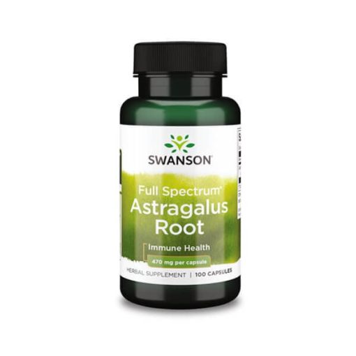 Swanson ASTRAGALUS Root 470mg 100 kapszula