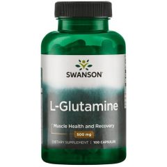 Swanson L-Glutamine 500mg 100 kapszula