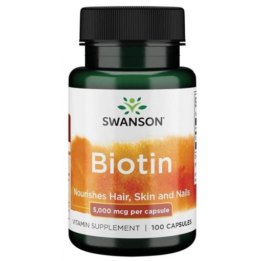 Swanson BIOTIN 5000mcg 100 kapszula