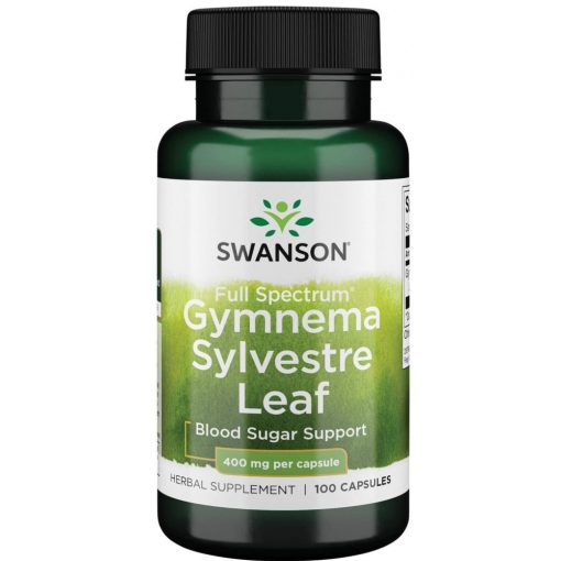 Swanson GYMNEMA SYLVESTRE 400mg 100 kapszula