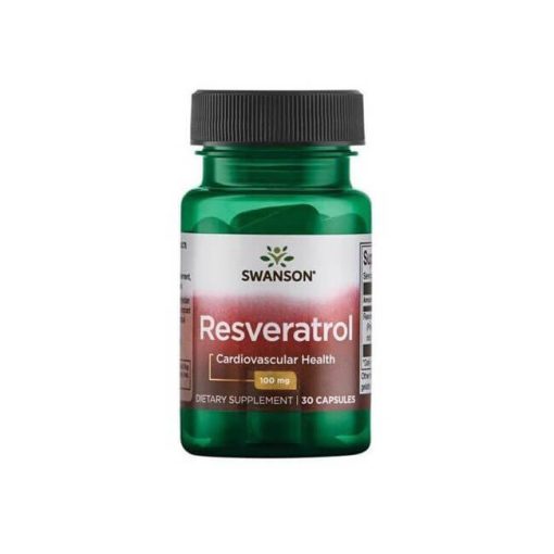 Swanson RESVERATROL 100mg 30 kapszula