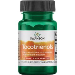   Swanson Tocotrienols 50mg (delta és gamma tokotrienolok) 60 kapszula