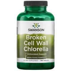   Swanson Broken Cell Wall törött sejtfalú Chlorella 500mg 360 tabletta