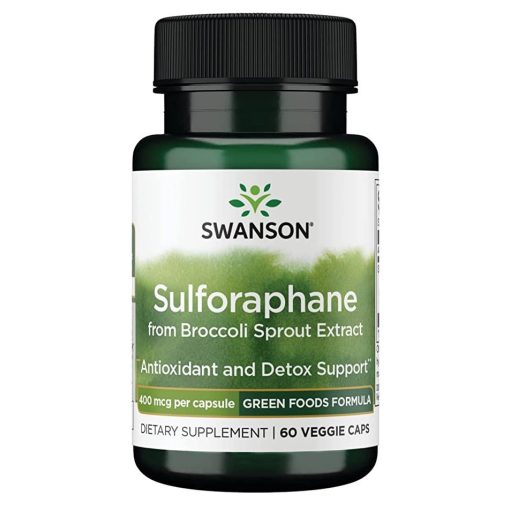 Swanson SULFORAPHANE from Broccoli 400 mcg 60 kapszula