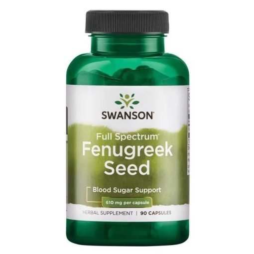 Swanson Fenugreek Seed (Görögszénamag) 610mg 60 kapszula