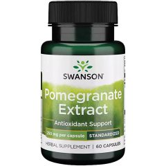   Swanson Pomegranate Extract 250mg 60 kapszula (Gránátalma kivonat)