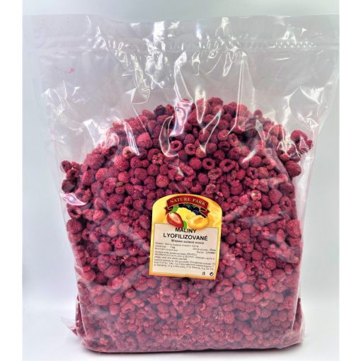 Paleolit Liofilizált málna szemek 1kg lédig Raspberries