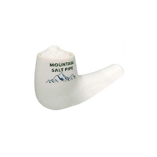 Sópipa fekvő - Mountain Salt Pipe 2 kerámia sóinhalátor
