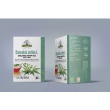 Green Life BIO Kender és menta tea 20 filter Organic Hemp Tea with Mint