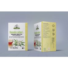 Green Life BIO Kender és kamilla tea 20 filter Organic Hemp Tea with Chamomile