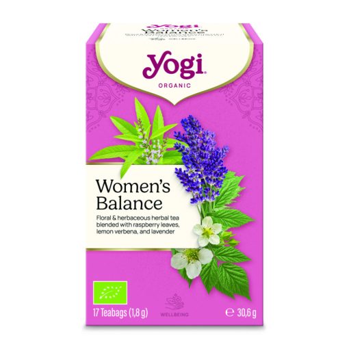 Yogi BIO Női egyensúly tea 17x1,8g Women's Balance ÚJ