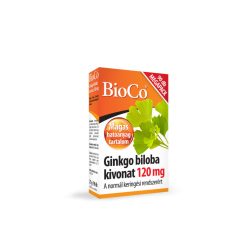 BioCo Ginkgo Biloba kivonat 120mg 90db tabletta