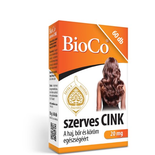 BioCo Szerves CINK 20mg 60db tabletta