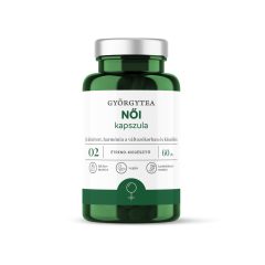   Györgytea Női 60db kapszula 02 Jó közérzet, harmónia a változókorban.