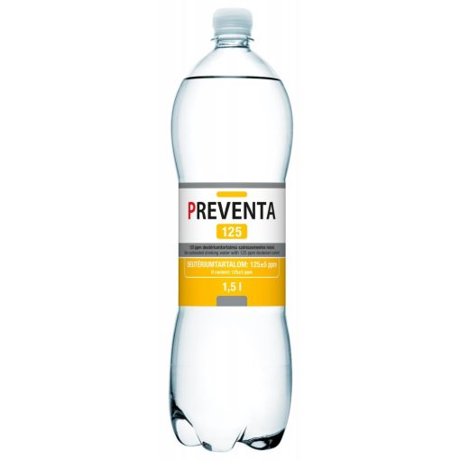 Preventa 125 csökkentett deutérium tartalmú szénsavmentes ivóvíz 1,5l