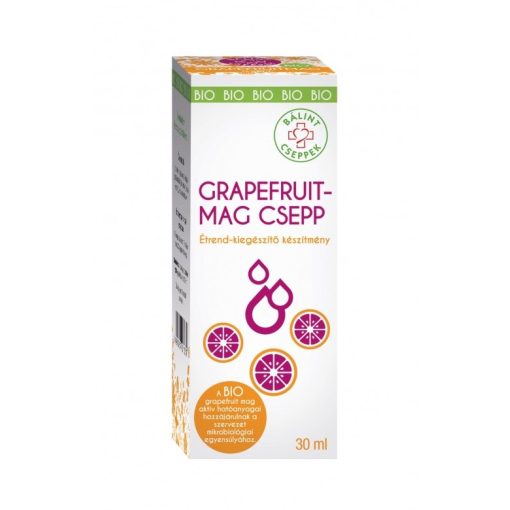 Bálint Cseppek BIO Grapefruitmag csepp 30ml