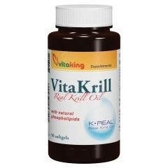 Vitaking Vitakrill olaj 500mg (90) lágykapszula