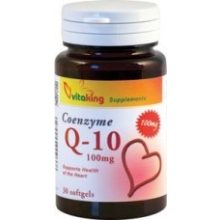 Vitaking Q-10 Coenzym 100mg (30) lágykapszula