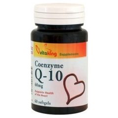 Vitaking Q-10 Coenzym 60mg (60) lágykapszula