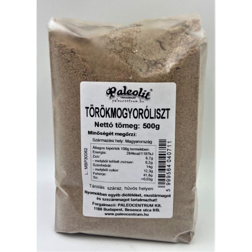 Paleolit Törökmogyoró liszt 500g préselvényből