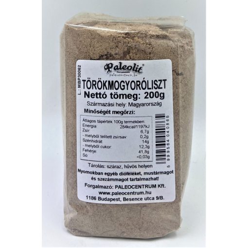 Paleolit Törökmogyoró liszt 200g préselvényből