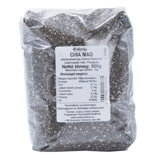 Paleolit Chia mag fekete 500g