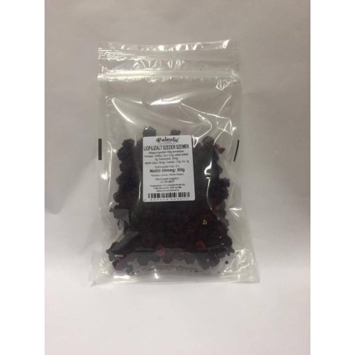 Paleolit Liofilizált szeder szemek 50g Blackberries freeze-dried