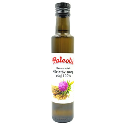 Paleolit Máriatövismag olaj 100% 250ml hidegen sajtolt (Silybum marianum)