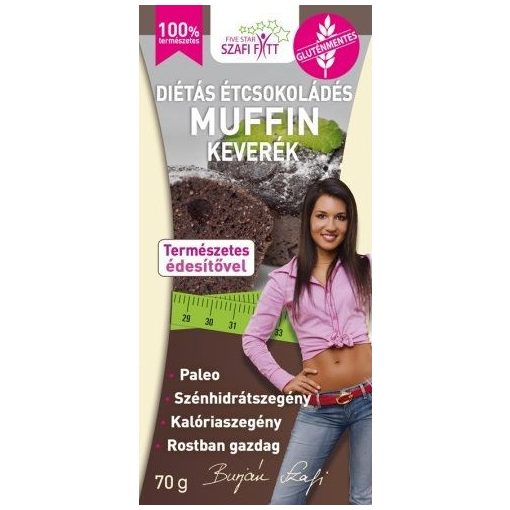 Szafi Reform Étcsokoládés muffin keverék 280g