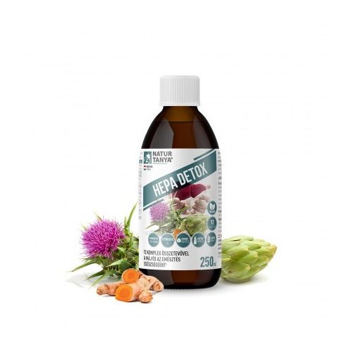 Natur Tanya® Hepa Detox 250ml a máj és az emésztés egészségéért