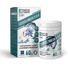   Natur Tanya® Szerves Omega 3-6-9 60db lágyzselatin kapszula