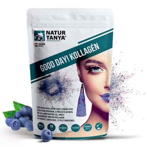 Natur Tanya® Kollagén áfonya ízű 237g Good Day!