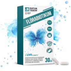   Natur Tanya® Flórabiotikum 30db kapszula a bélmikrobiom egyensúlyához