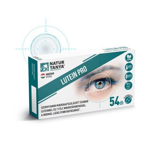 Natur Tanya® Lutein Pro szemvitamin 54db filmtabletta a látásért