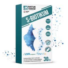   Natur Tanya® S-BIOTIKUM – HOWARU® liofilizált élőflórával 30db kapszula