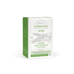   Györgytea Fehér akácvirágos 50g teakeverék Reflux tea No.50